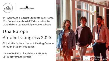Hasta el 12 de octubre, presenta tu candidatura para participar en el Una Europa Student Congress 2025